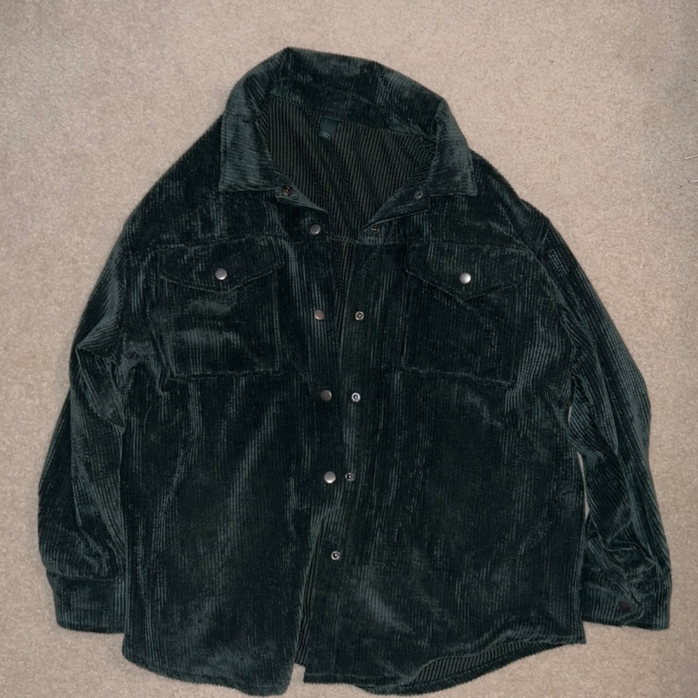 Green Corduroy Jacket